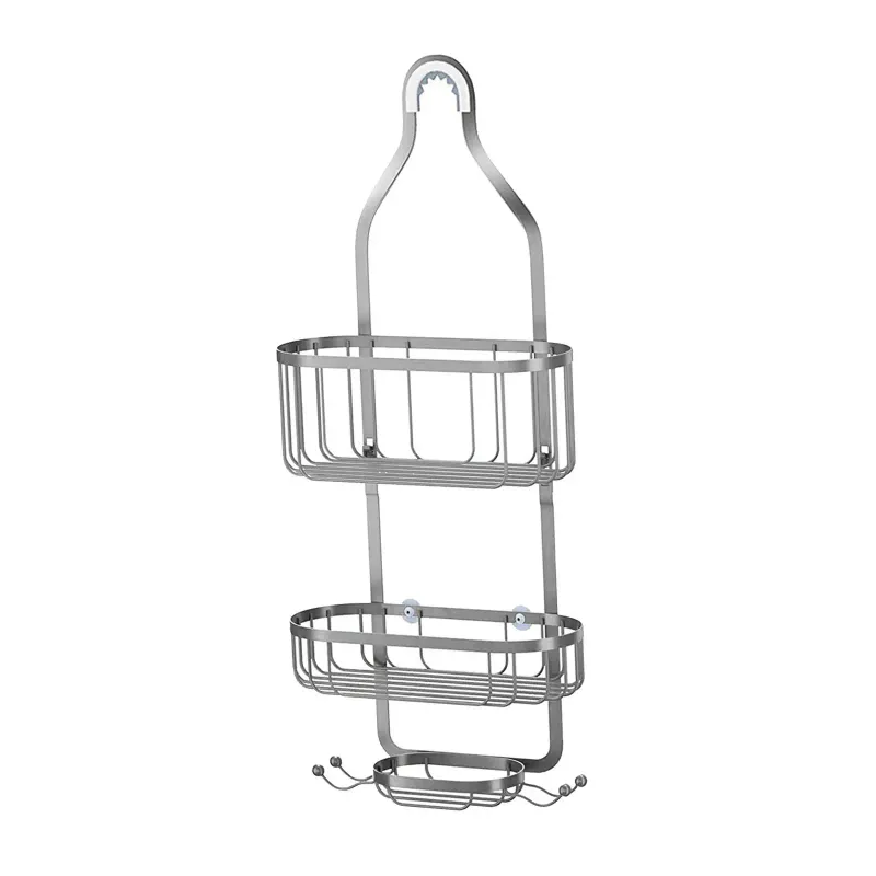 Hanging Shower Caddy Basket with Hooks 1