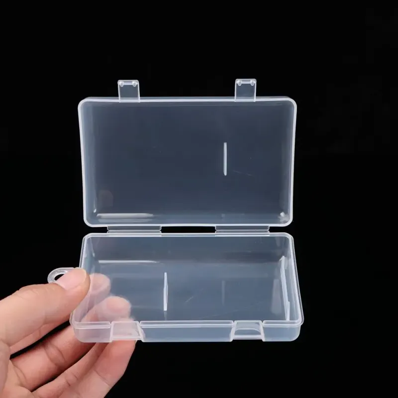 Plastic Square Transparent Storage Box 3