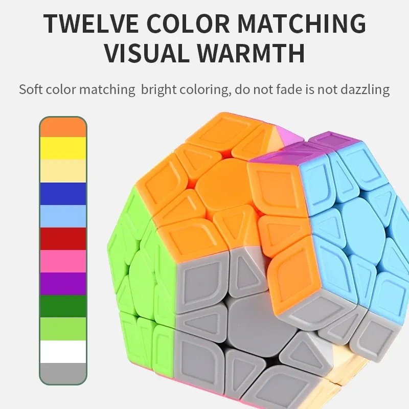 Magnetic Megaminx Speed Cube Puzzle 4