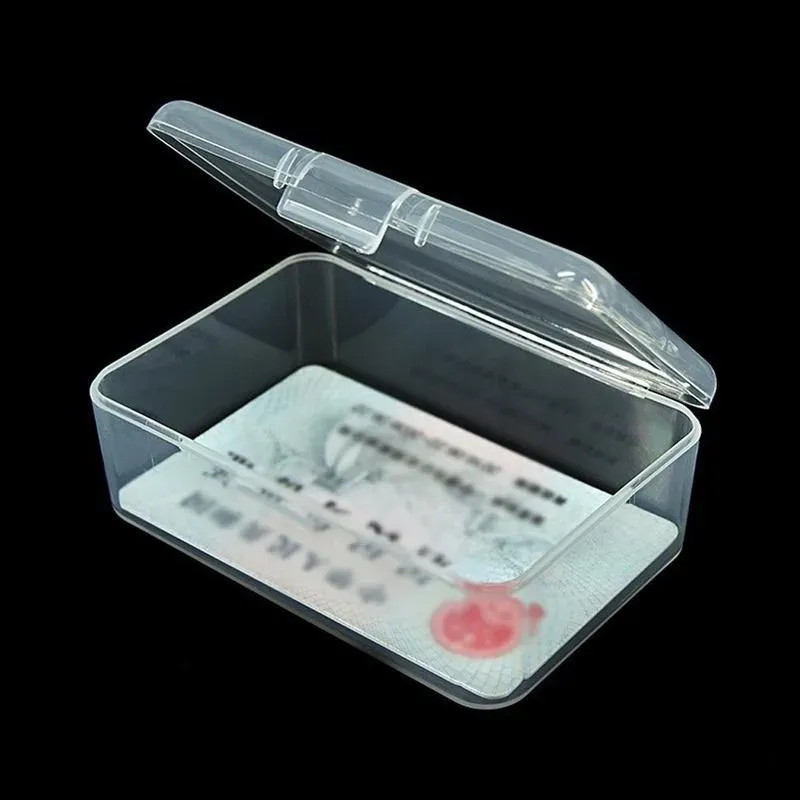 Clear Plastic Storage Box with Lid 4