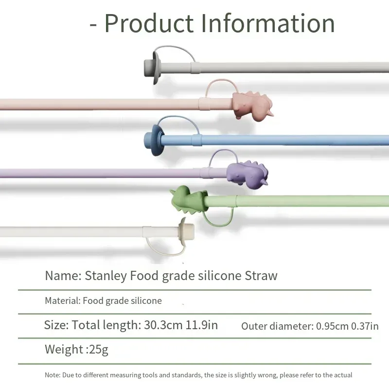 Stanley Tumbler Silicone Straw Replacement 4