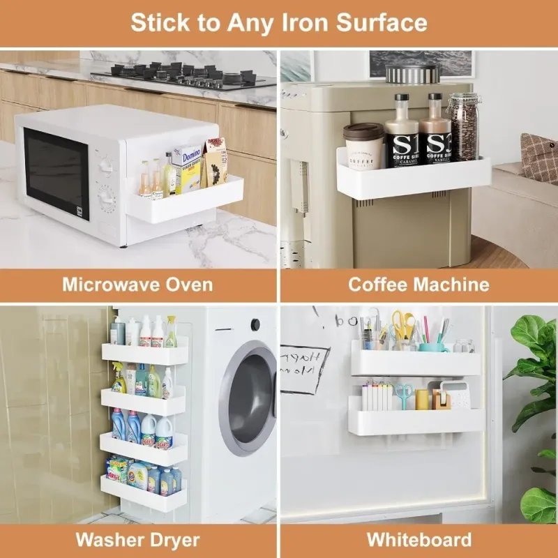 Magnetic Fridge Spice Rack Organizer 5