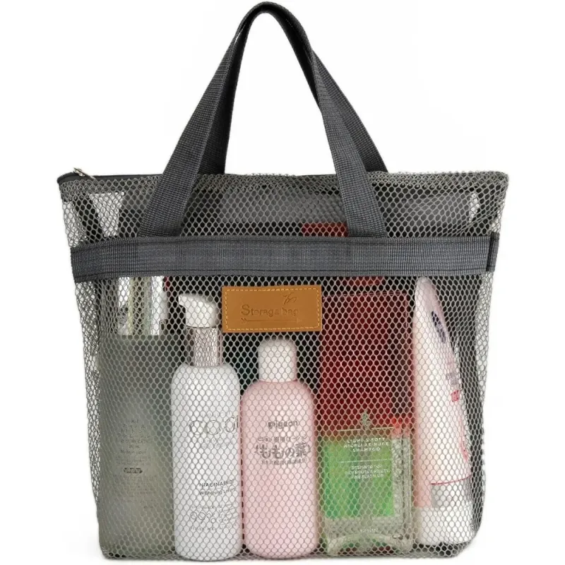 Mesh Shower Caddy Hanging Toiletry Bag 1
