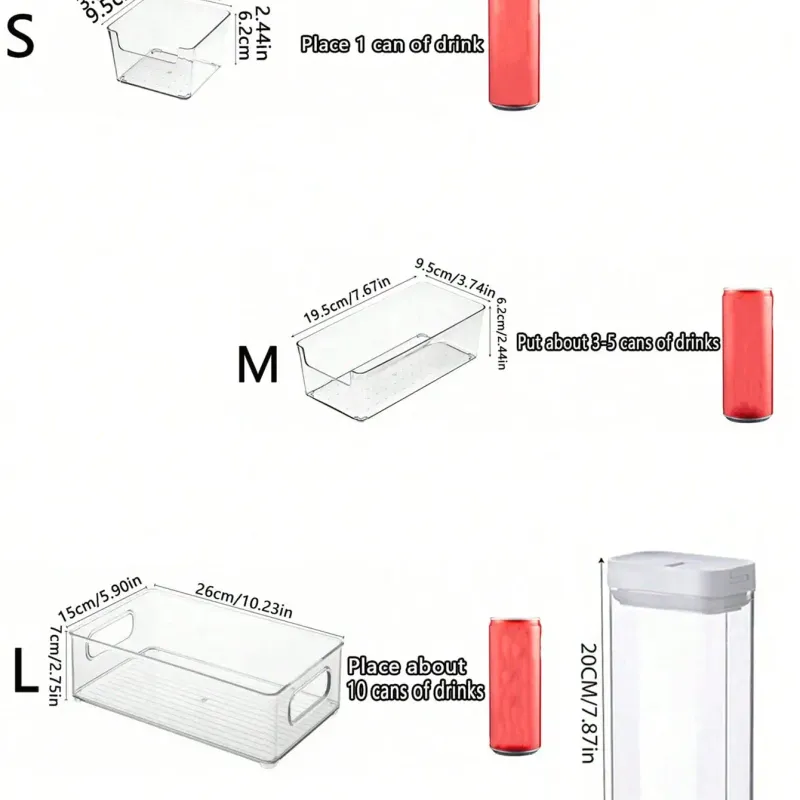 Stackable Fridge Organizer Set 2