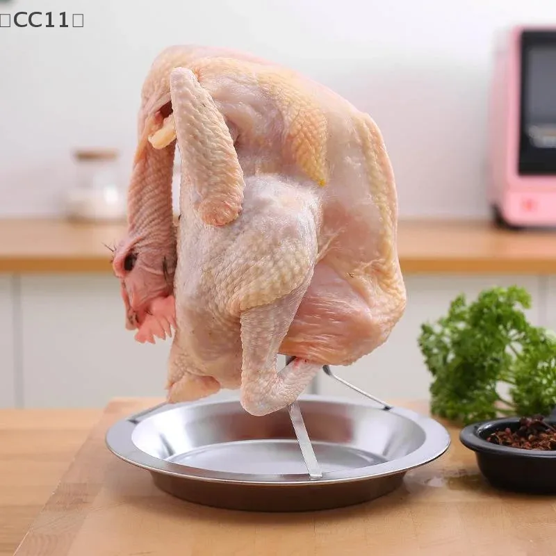 Stainless Steel Chicken Roasting Stand 3