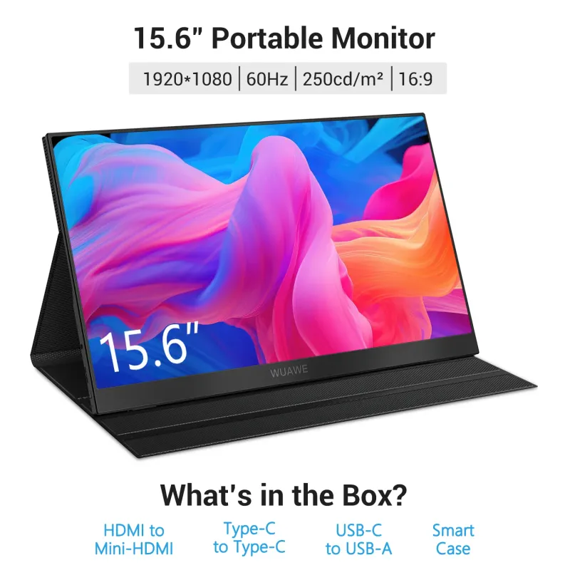 15.6" Portable FHD USB-C Monitor 1