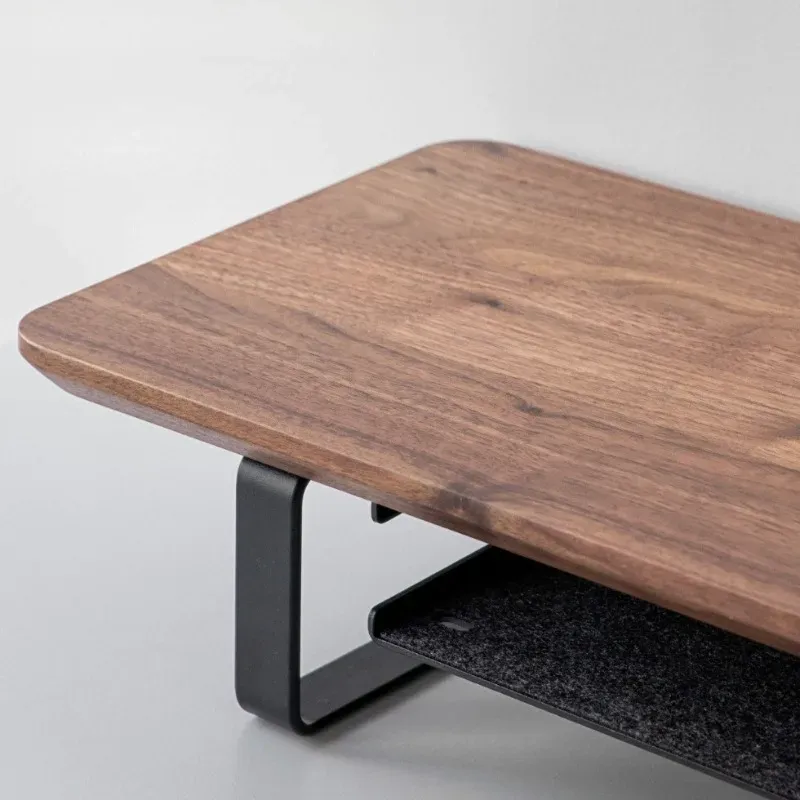 Walnut Wood Monitor Stand Riser 3