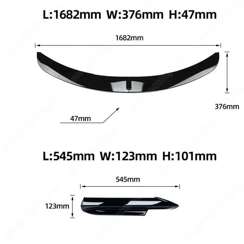 BMW 3 Series M-Sport Front Bumper Splitter 4