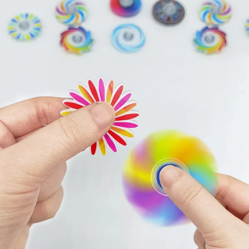 10PCS Mini Fidget Spinners Bulk Party Favors 6