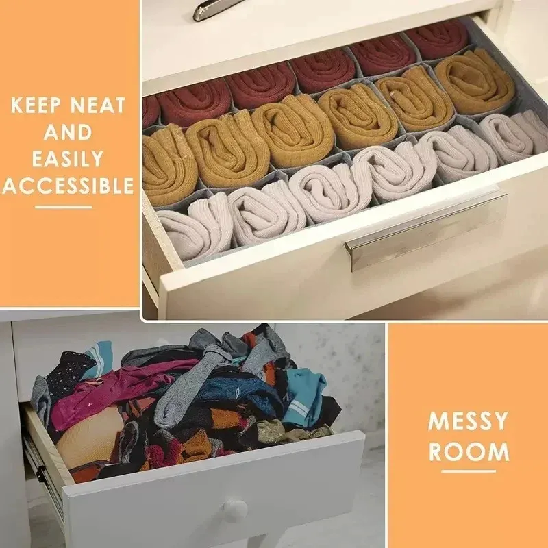Foldable Underwear Drawer Organizer Box 4