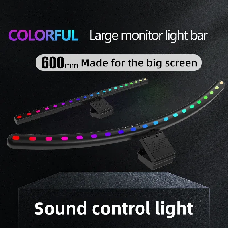Curved Monitor LED Desk Lamp with RGB 3