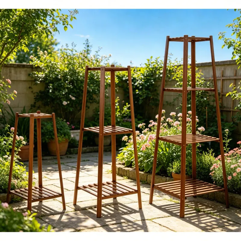 Tiered Plant Display Shelf 2