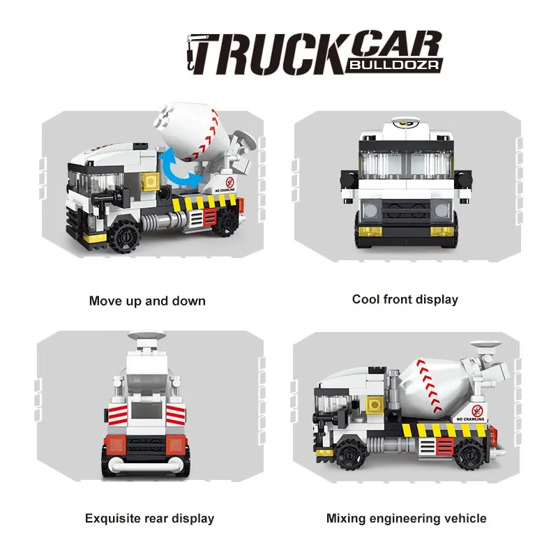 City Vehicle Building Blocks Set 3