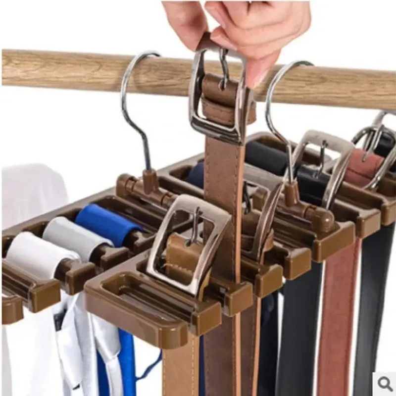 Rotating Tie Belt Hanger Organizer 3