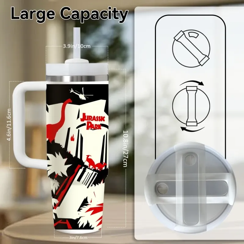 Jurassic Park Vacuum Flask 40oz 2