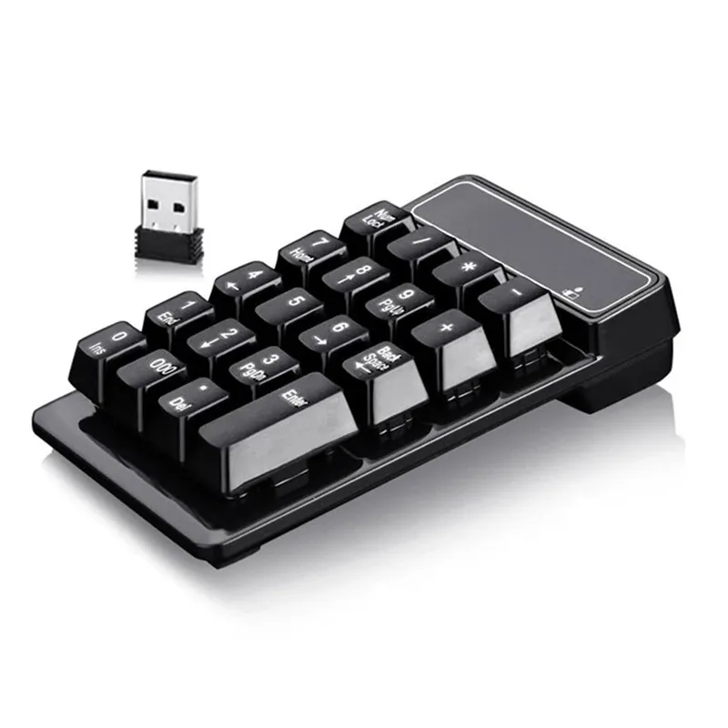 Mini Wireless Numeric Keypad 19 Keys 5