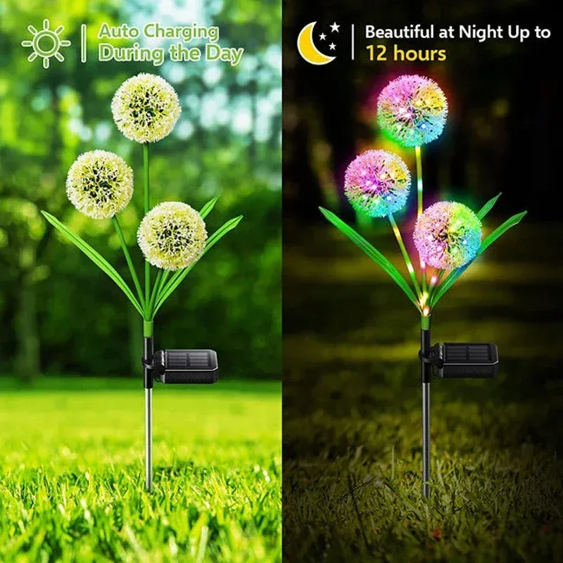 Solar Dandelion Stake Lights 4