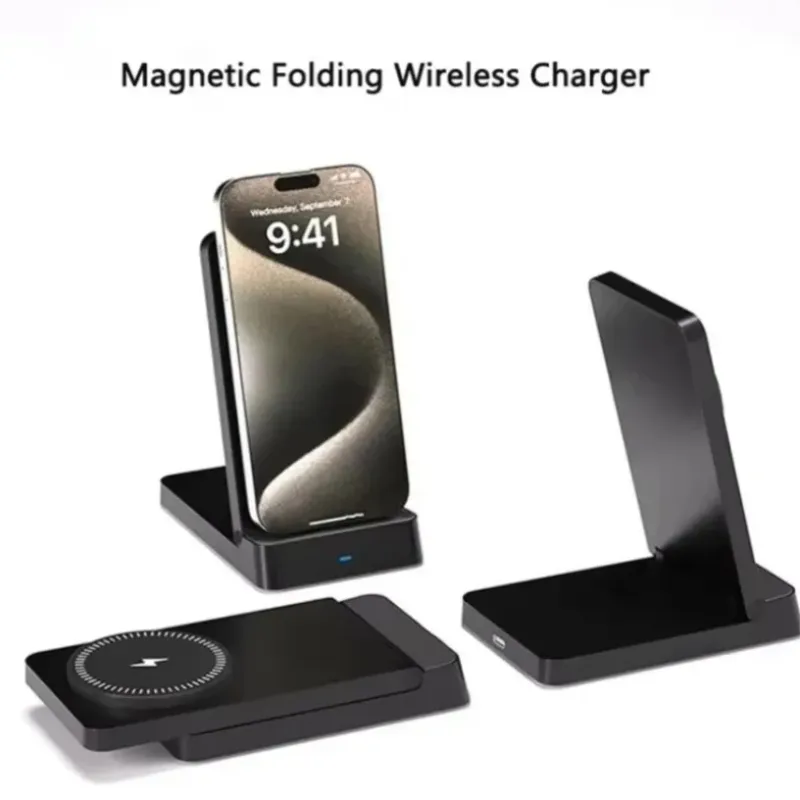 30W Magnetic Wireless Charging Station 2