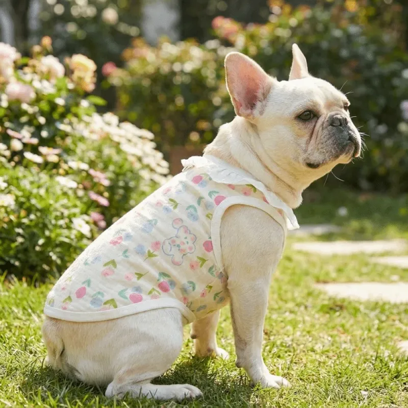 Cartoon Print Pet Cooling Vest 3