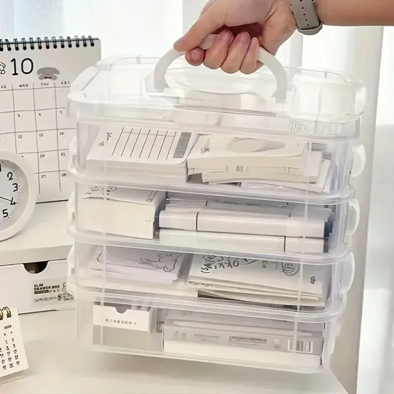 4-Tier Stackable Storage Box 1