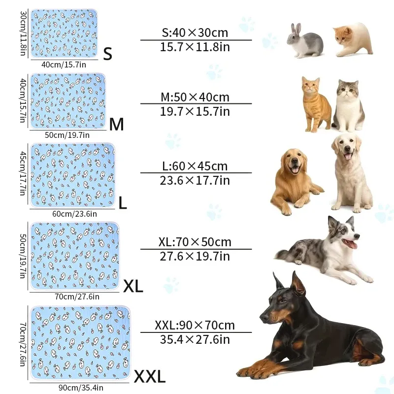 Cute Cartoon Pet Cooling Mat 6