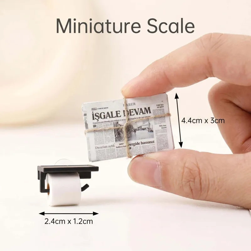 1/12 Dollhouse Bathroom Mini Set 3