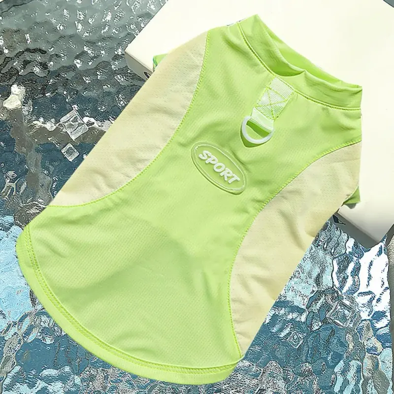 Ice Silk Cooling Dog Tee 2