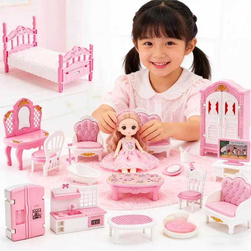 Mini Dollhouse Furniture Playset 1