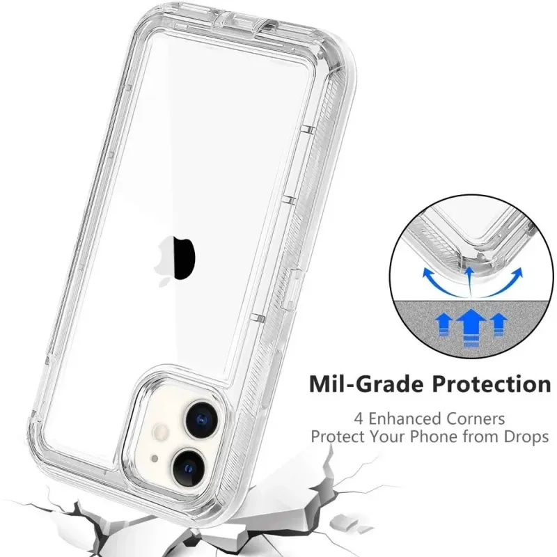 3-in-1 Rugged iPhone Case Cover 3