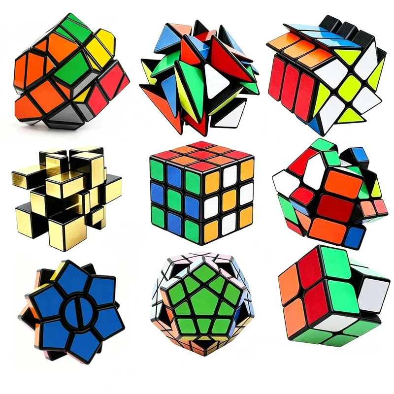 Speed Magic Cube Puzzle Set Brain Teaser 1