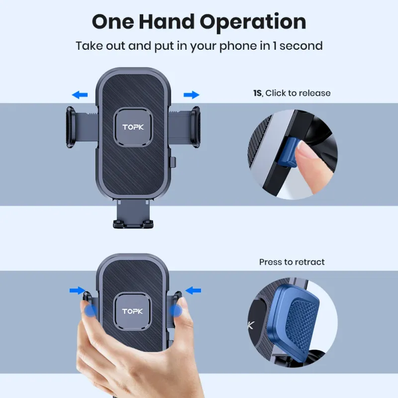 TOPK Car Phone Holder Mount 2