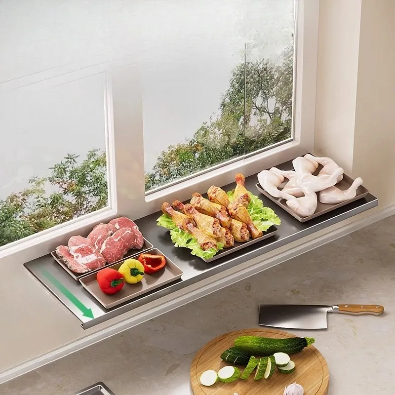 Magnetic Window Sill Extender Shelf 2