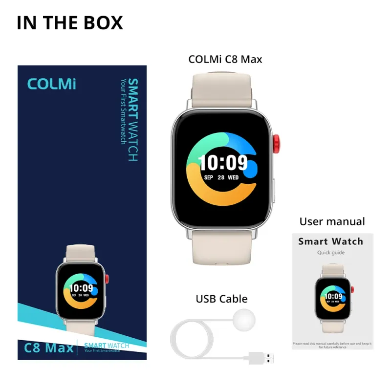 COLMI C8 Max Smart Watch with Voice Calling 6