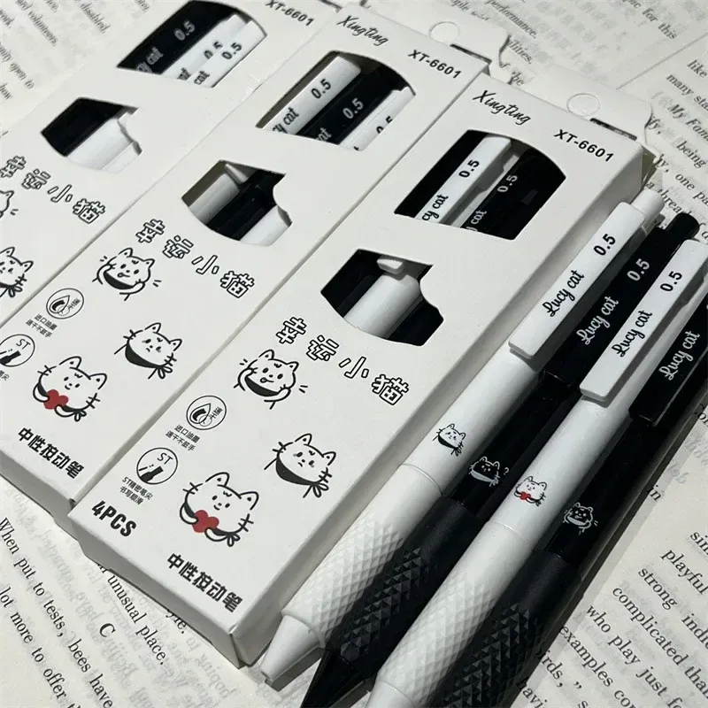 Lucky Kitten Pen Set (4pc) 4