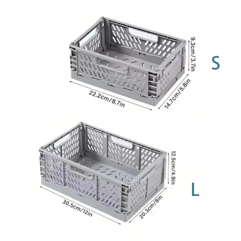 Foldable Storage Basket Set (2-Pack) 4