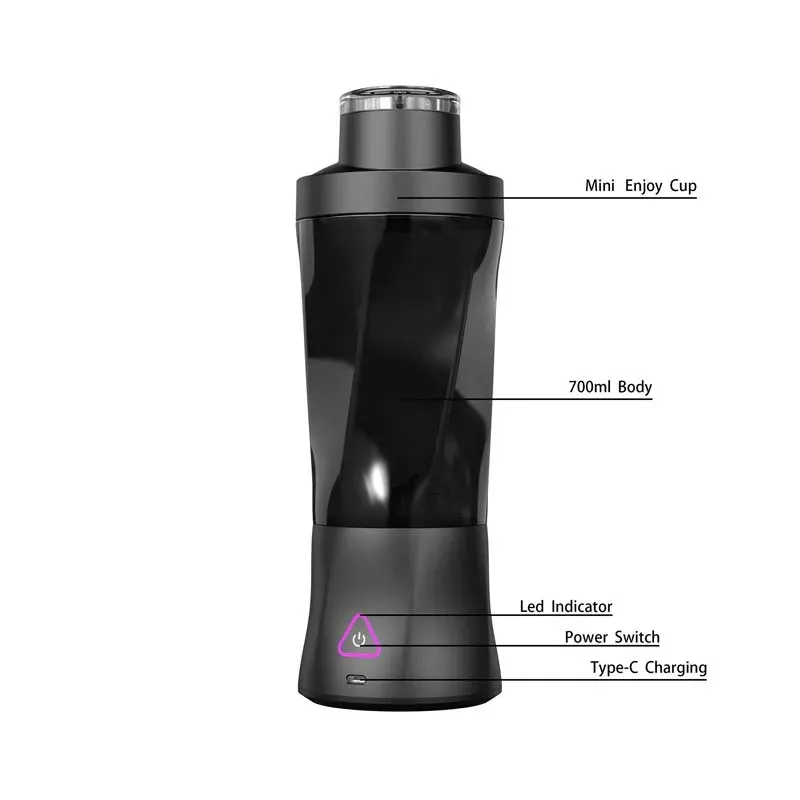 700ml USB Rechargeable Food Processor 6