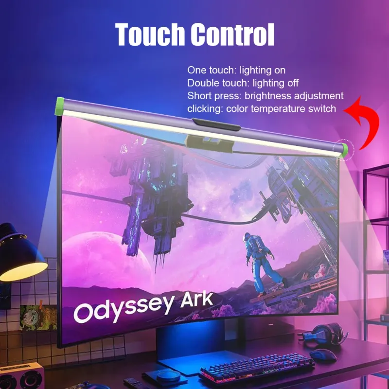 55cm LED Monitor Light Bar with Remote 4