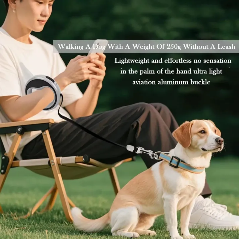 Heavy-Duty Retractable Dog Lead 4