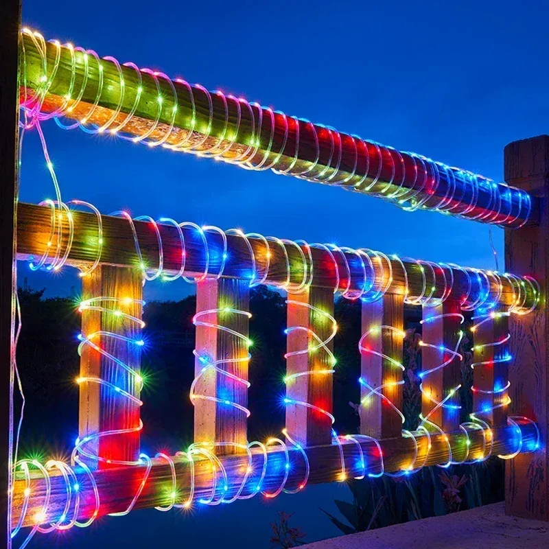Solar Rope LED String Lights 5