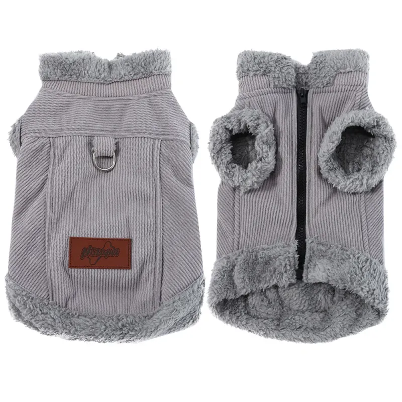Winter Fleece Dog Jacket - Windproof 2