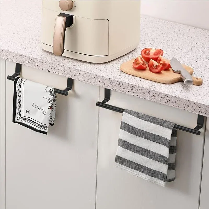 Over Cabinet Punch-Free Towel Rack 5