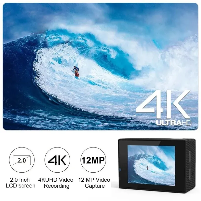 4K WiFi Waterproof Action Camera 2