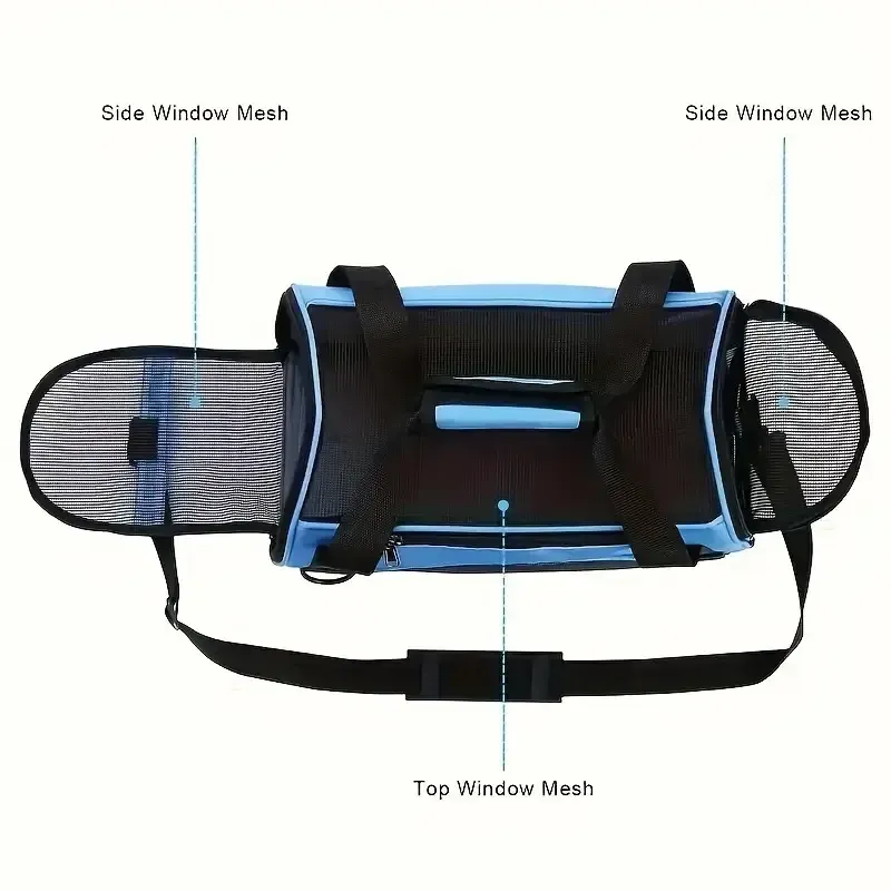 Breathable Mesh Pet Carrier Bag 4