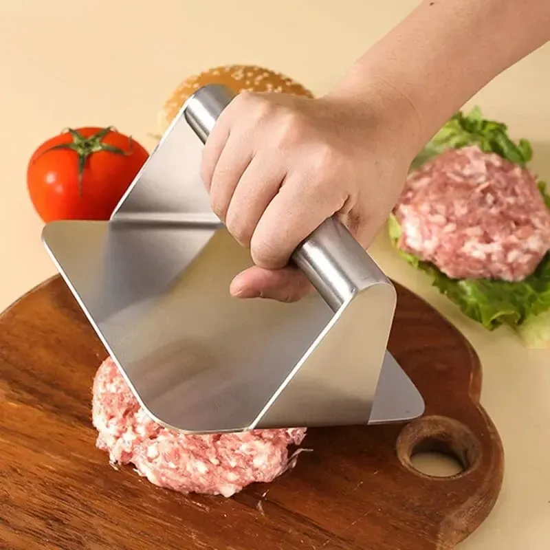 Stainless Steel Burger Press 3