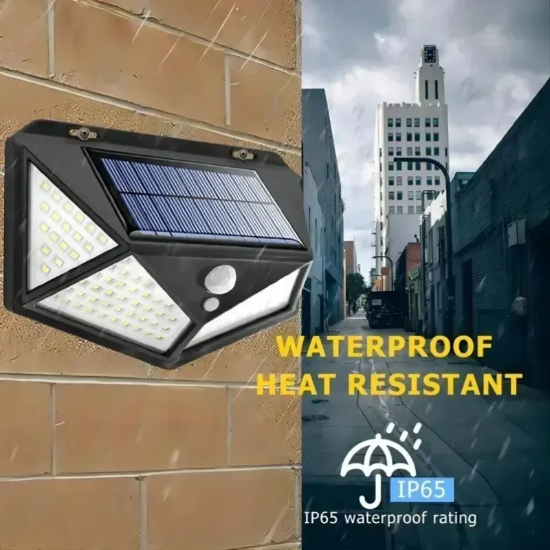 Solar Motion Sensor Wall Light 4