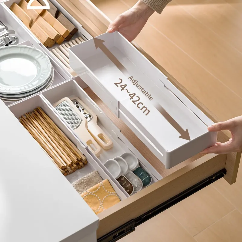 Expandable Kitchen Drawer Organizer 1