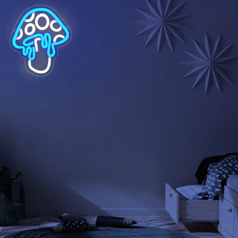 LED Mushroom Neon Wall Sign 4