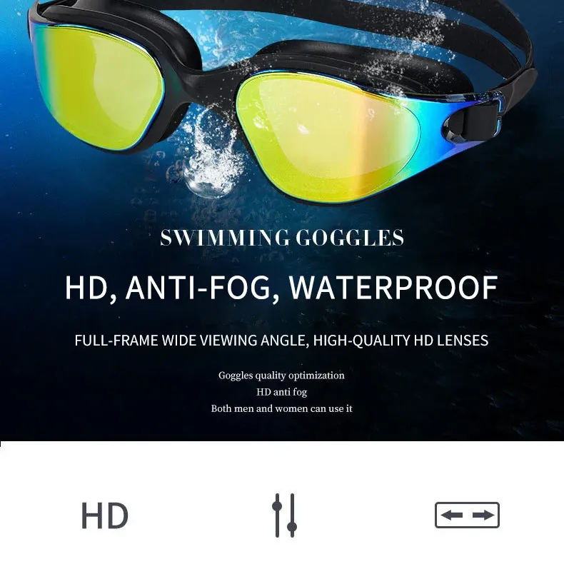 Anti-Fog Unisex Swimming Goggles 6
