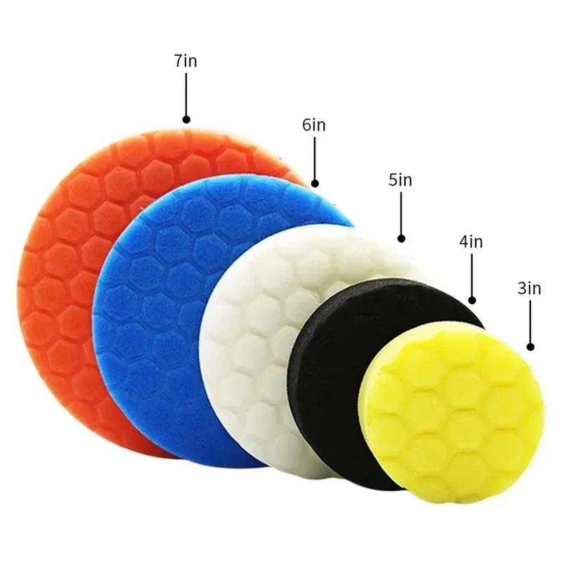 Car Polishing Pad Kit 5/6/7 Inch 2