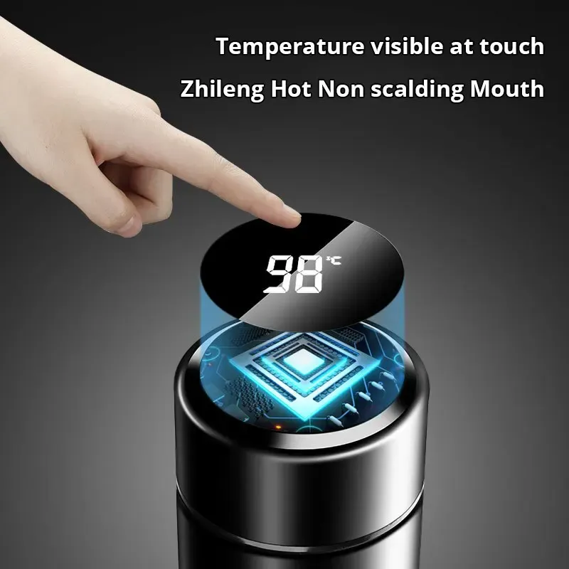 Smart LED Temperature Display Thermos Cup 6